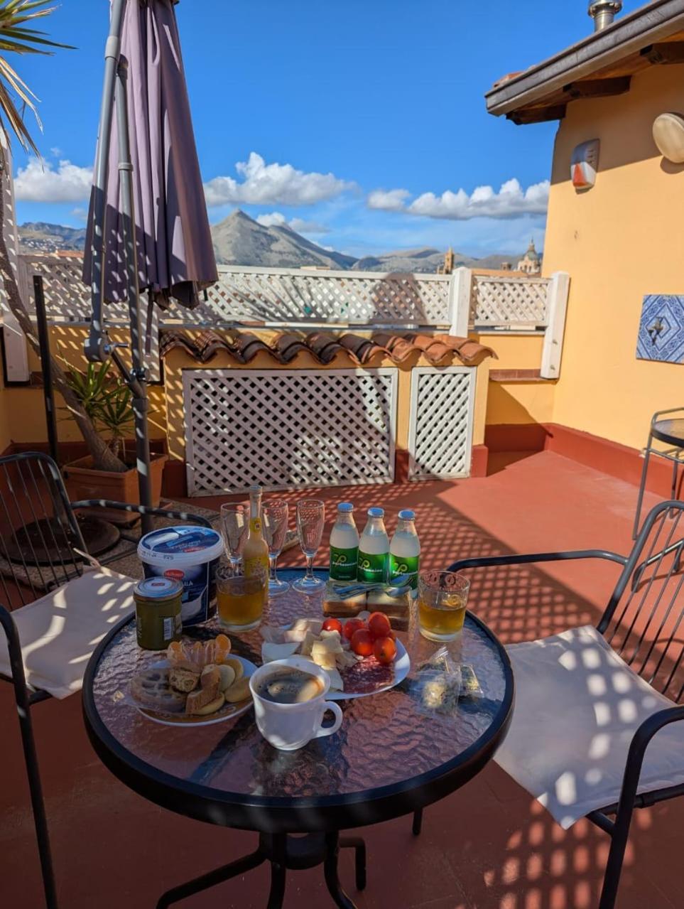 La Terrazza Di Palermo Apartamento Exterior foto